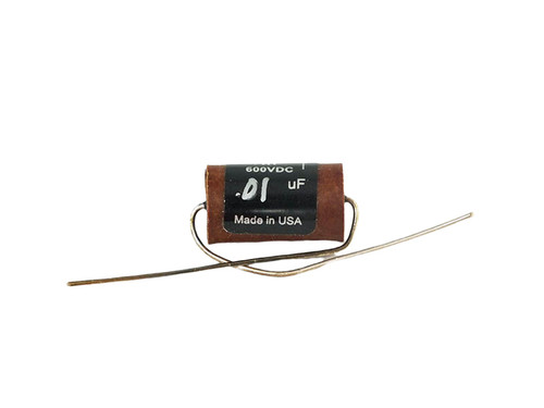 Jupiter Capacitor 0.01uF 600Vdc HT Round Series Aluminum Foil Paper & Wax