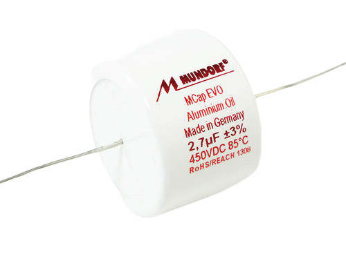 Mundorf Evo-SilverGold.Oil-1.50μF Mundorf MCap EVO Silver-Gold-Oil 1.5 - Vacuum Tube Values