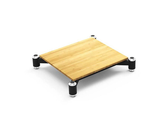 Norstone Racks / Stands Spider Series Base Module 12cm High Bamboo