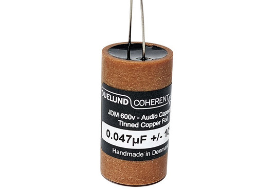 Duelund Capacitor 0.047uF 600Vdc JDM-Sn/Cu Series Tinned Copper Foil Paper Oil