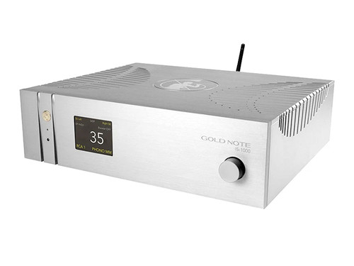 Gold Note IS-1000 MKII Deluxe Streamer/DAC/Integrated Amplifier Silver Trade-In