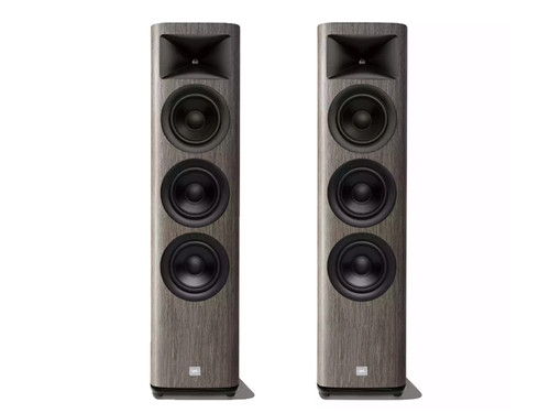 JBL HDI-3600 Floorstanding Speakers Grey Oak