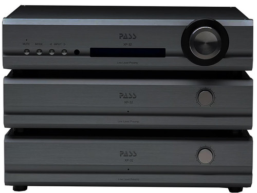 Pass Labs XP-12 Series Line Preamplifier Black