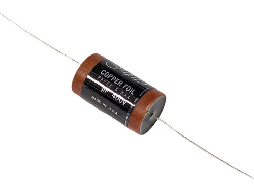 Jupiter Capacitor 0.39uF 400Vdc Copper Foil Paper & Wax Series