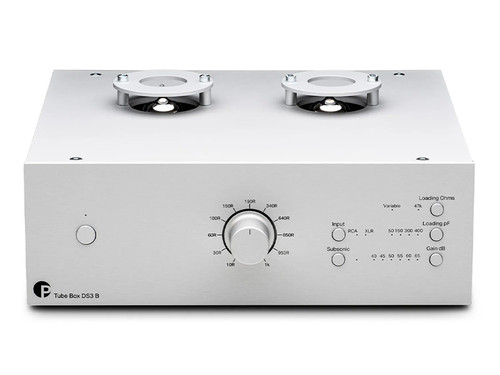 Pro-Ject Tube Box DS3 B Series Phono Preamplifier Silver