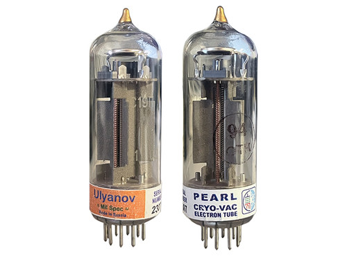 NOS Pearl CryoValve/Ulyanov 6S19P Triode Vacuum Tubes NOS Pearl CryoValve/Ulyanov 6S19P Triode Vacuum Tubes