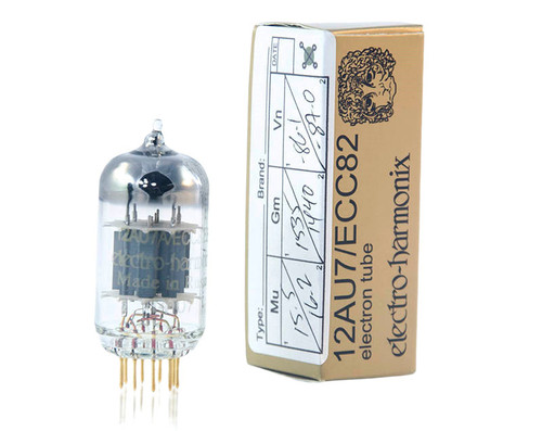 Electro Harmonix 12AU7 Gold Pin / ECC82 Vacuum Tubes Electro Harmonix 12AU7 Gold Pin / ECC82 Vacuum Tubes