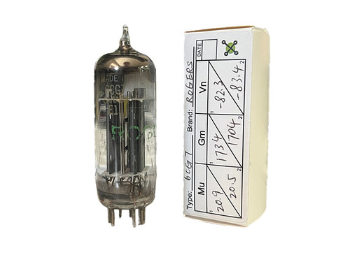 Rogers 6CG7 Vacuum Tube, White Box