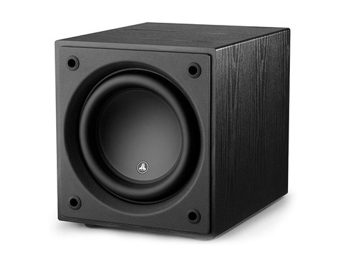 JL Audio Dominion d110 10-inch Powered Subwoofer Black Ash Trade-In
