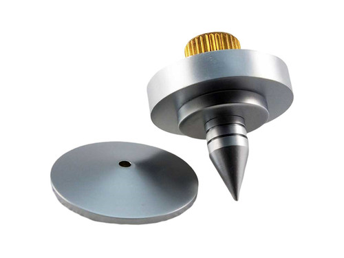 ConneX Metal "Adjustable Height" Matte Chrome Isolation Feet
