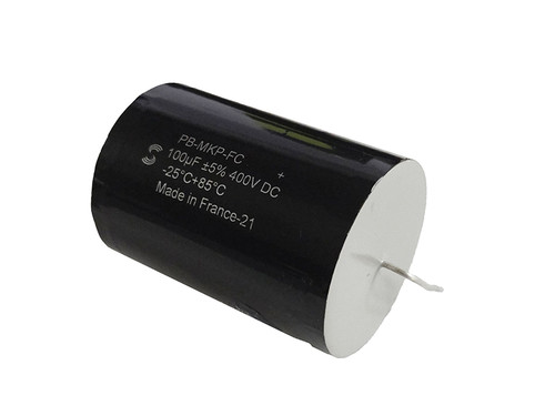 BB Solen Capacitor 100uF 400Vdc PB Series Metal Polyprop. Used Pulls (1 piece avail)