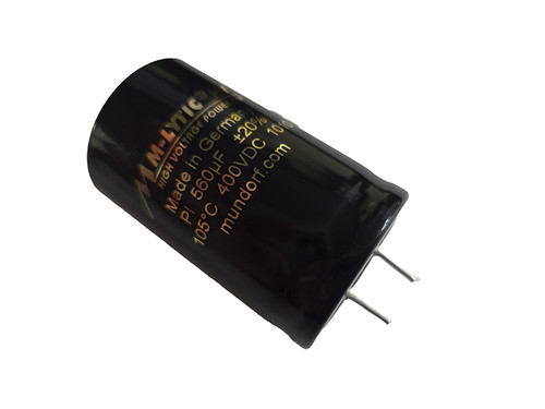 BB Mundorf Electrolytic 560uF 400Vdc MLytic® HV Discontinued (1 piece avail)