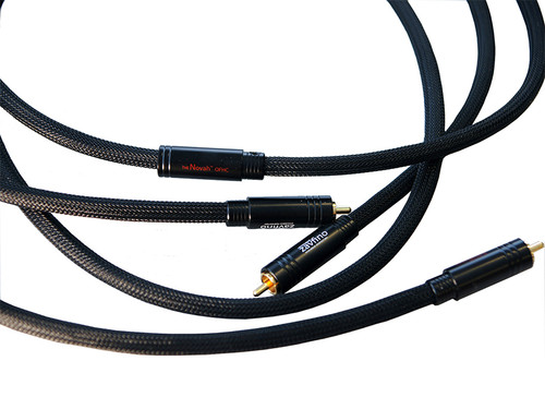 1877Phono Zavfino Novah Black OFHC Series Terminated Interconnect Cable 1.5M RCA Trade-In