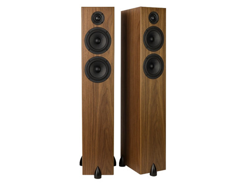 Totem Bison Twin Tower Floorstanding Speakers Black Walnut