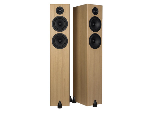 Totem Bison Twin Tower Floorstanding Speakers White Oak