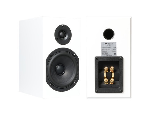 Totem Loon Monitor Loudspeakers Satin White