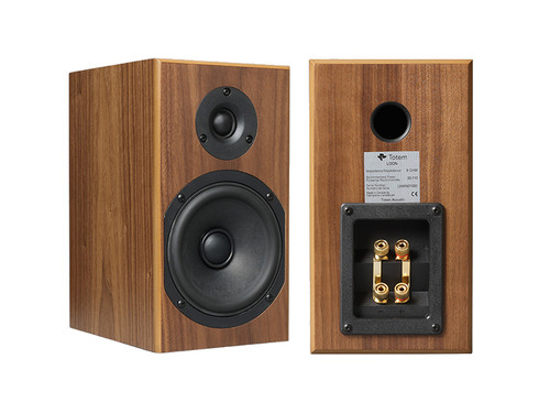 Totem Loon Monitor Loudspeakers Black Walnut