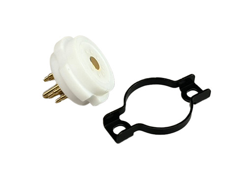 ConneX Socket 7 Pin Ultra-Premium PTFE (Teflon) Gold Plated Machined Pin