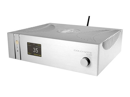Gold Note IS-1000 MKII Deluxe Streamer/DAC/Integrated Amplifier Silver Demo