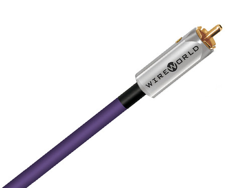 WireWorld Ultraviolet 10 Terminated Coaxial Digital Cable RCA 1.0M