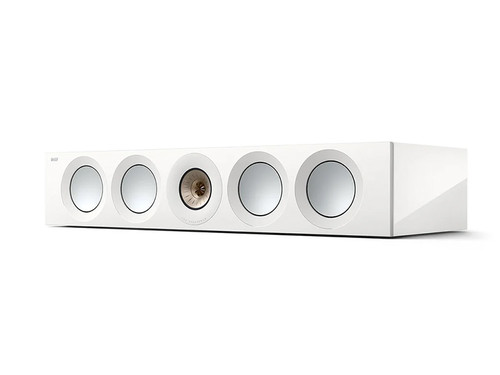 KEF Reference 4 Meta Series Center Channel Speaker Gloss White/Champagne