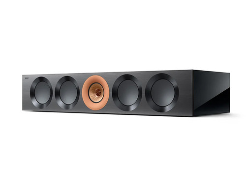 KEF Reference 4 Meta Series Center Channel Speaker Gloss Black/Copper