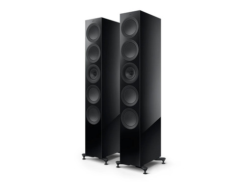 KEF R11 Meta Series Floorstanding Speakers Gloss Black