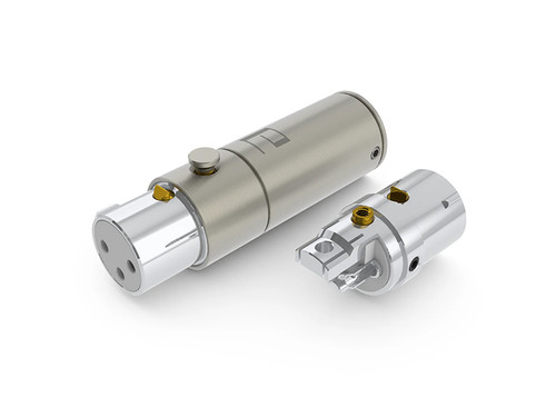 AECO Connector AX3-1623S Series Silver-Plated Tellurium Copper XLR Female Plug