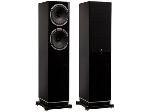 Fyne Audio F502S Series Floorstanding Loudspeakers Black Oak Trade-In