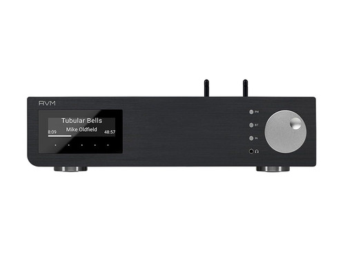AVM AS2.3 Streaming Integrated Amplifier w/DAC & Phono Black