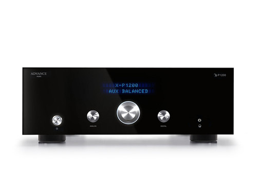 ADVANCE PARIS X-P1200 Dual Mono Preamplifier Black