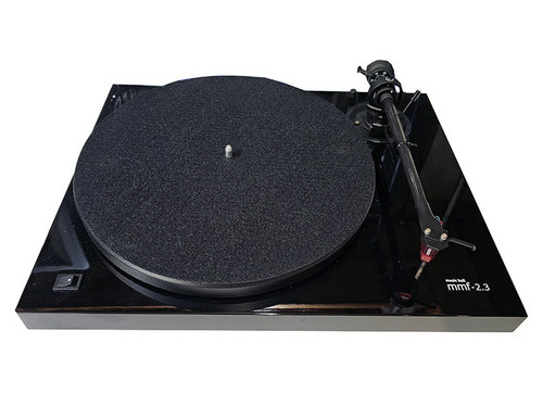 MUSIC HALL MMF-2.3 Turntable Gloss Black w/NAGAOKA JT-80 Cartridge Trade-In