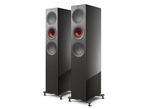 KEF R7 Series Floorstanding Speakers Titanium Trade-In