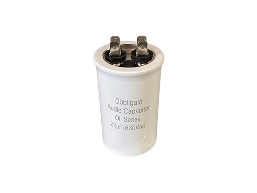 Obbligato Capacitor 22uF 630Vdc  Oil Series Metalized Polypropylene