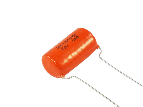 Sprague Orange Drop Capacitor 0.068uF 600Vdc Drop 715P Series Aluminum Foil Polypropylene