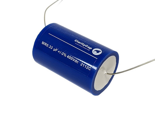 ClarityCap Capacitor 0.33uF 400Vdc MR Series Metalized Polypropylene