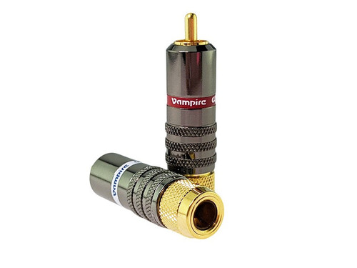 Vampire Connector LRCA-7 Series RCA Male Plug, Locking 7mm opening