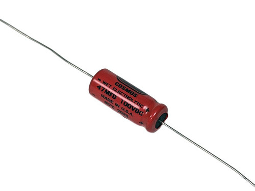 Jupiter Electrolytic Capacitor 47uF 100Vdc axial Cosmos Series