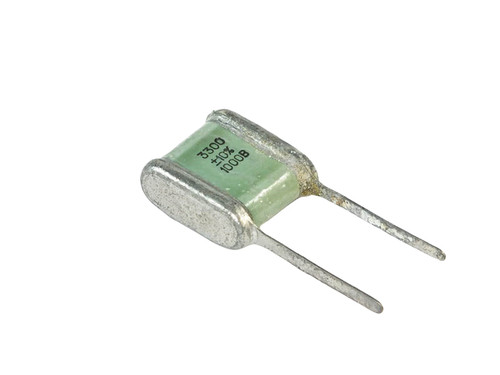 Russian Capacitor 3300pF 1000Vdc Mil-Spec SGM-4 Series Silver Mica