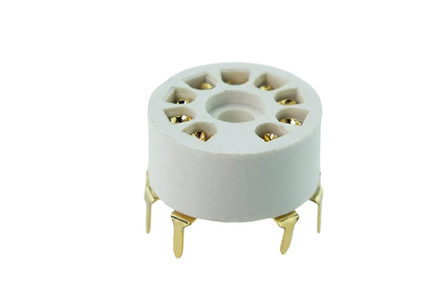 Shop Socket 9 Pin QQQ PCB Mount Tube Socket (Model S-10)