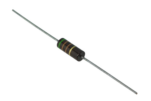 Carbon Composition Resistor 1M3 (1.3M) Ohm 1W ± 5% Tolerance