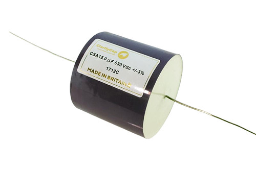 ClarityCap Capacitor 15uF 630Vdc CSA Series Metalized Polypropylene