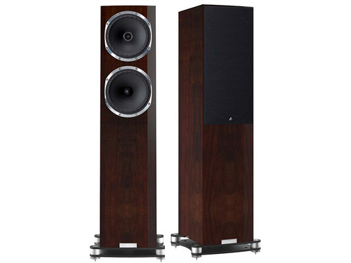 Fyne Audio F502SP Series Floorstander Loudspeakers Walnut Gloss