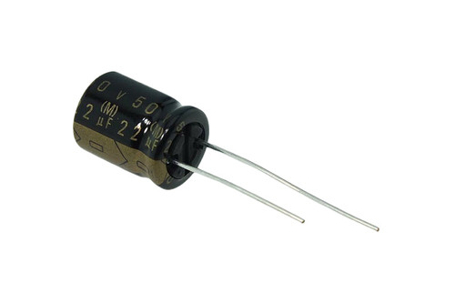 Elna Electrolytic Capacitor 22uF 50Vdc ROA Series Radial