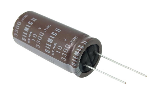 Elna Electrolytic Capacitor 3300uF 10Vdc RFS Series Radial