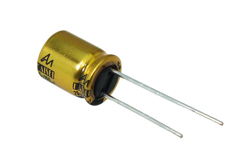 Audio Note Electrolytic Capacitor 100uF 25Vdc KAISEI Series Non-Polarized Radial