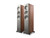 KEF Reference 3 Meta Series Wireless Floorstanding Speakers Satin Walnut/Silver
