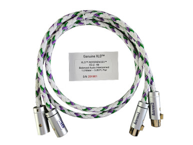 XLO Reference 3 XLRケーブル1.0mペア Shop XLO Reference 3 Series Terminated Interconnect Cable XLR 1M