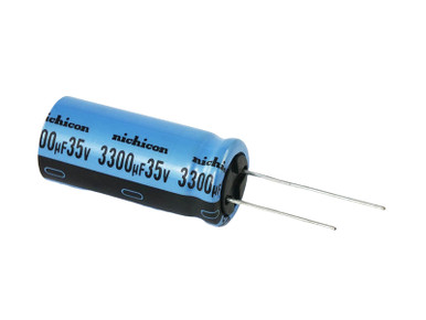 Elko radial, 3300 µF, 35 V, 105°, Low ESR, 18 x 35,5 mm, RM 7,5