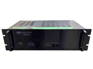 NIKKO POWER AMPLIFIER ALPHA 1　M-204　ジャンク NIKKO POWER AMPLIFIER ALPHA 1 M-204 ジャンク